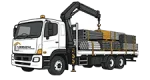 newcastle bulk building supplies truck